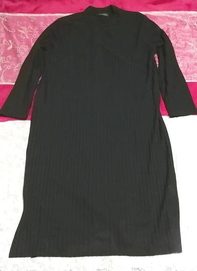 काला लंबा स्वेटर बुना हुआ टॉप, Knit, स्वेटर, लम्बी आस्तीन, xl आकार और उससे ऊपर